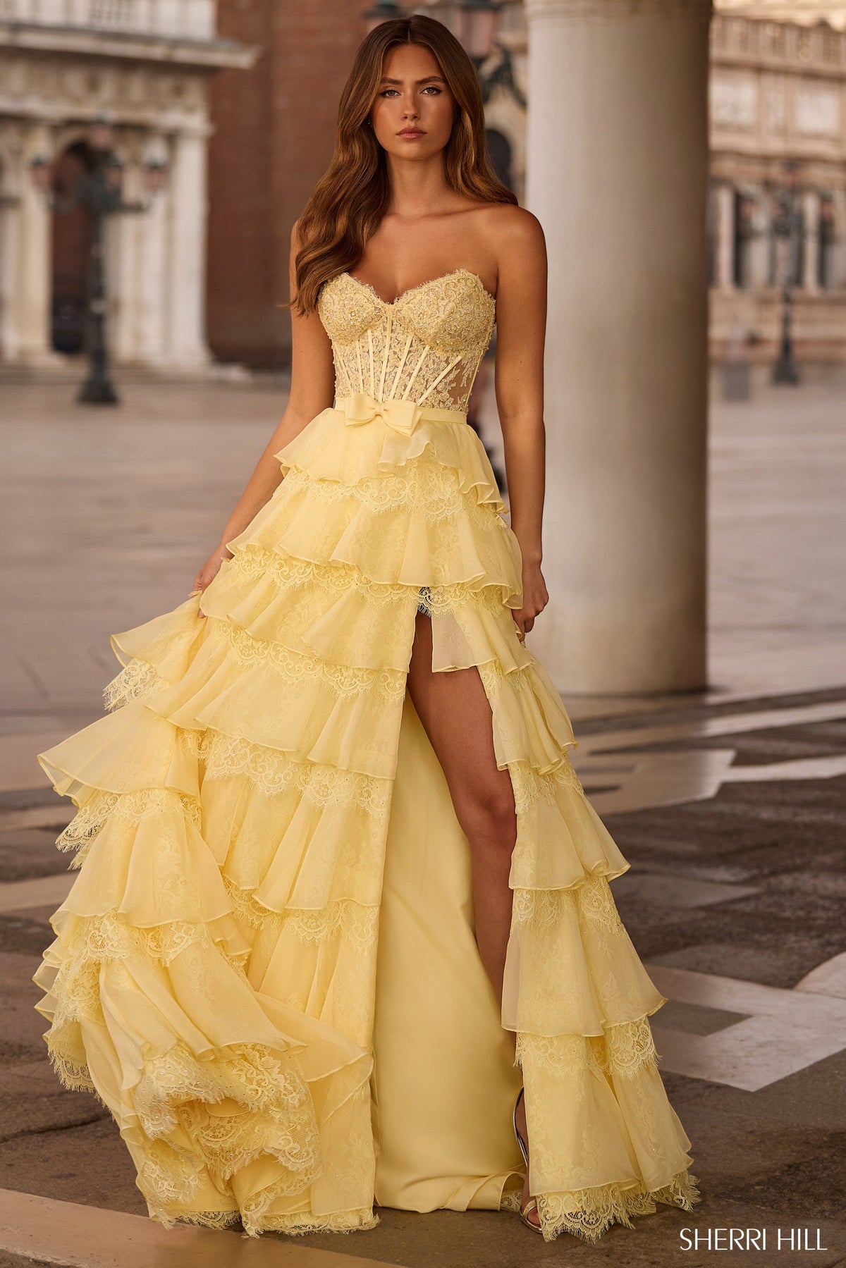 Sherri Hill 57479-yellow-dress-1