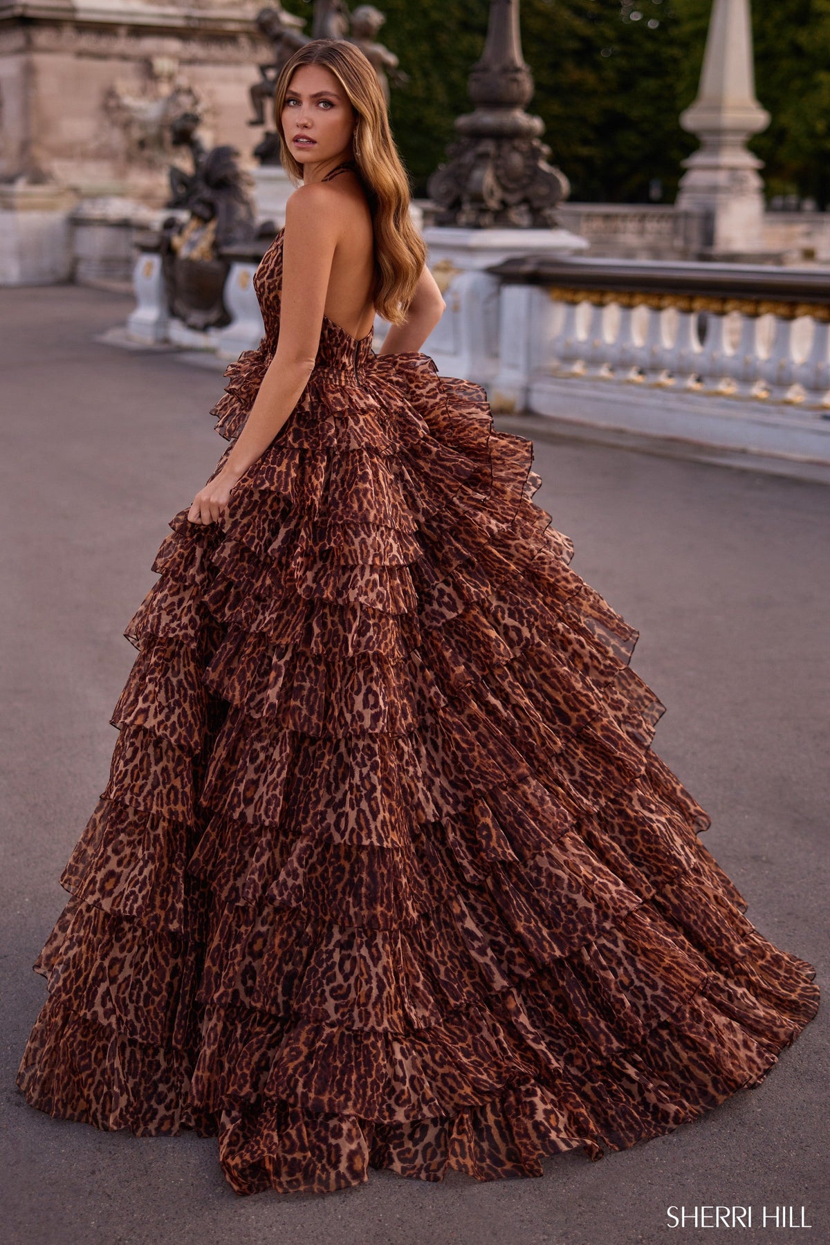 Sherri Hill 57488-cheetahprint-dress-2