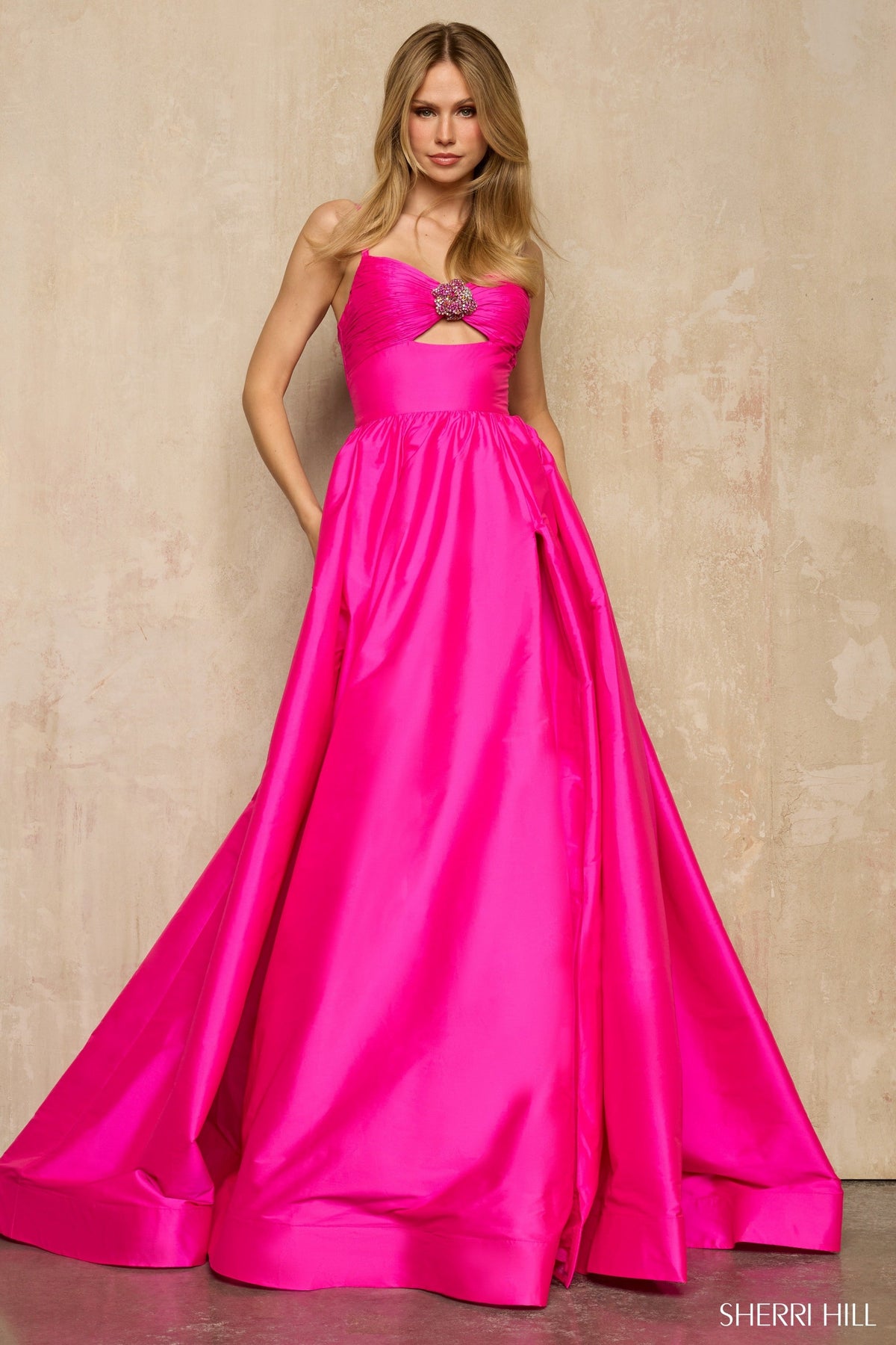Sherri Hill 57505-brightfuchsia-dress-1