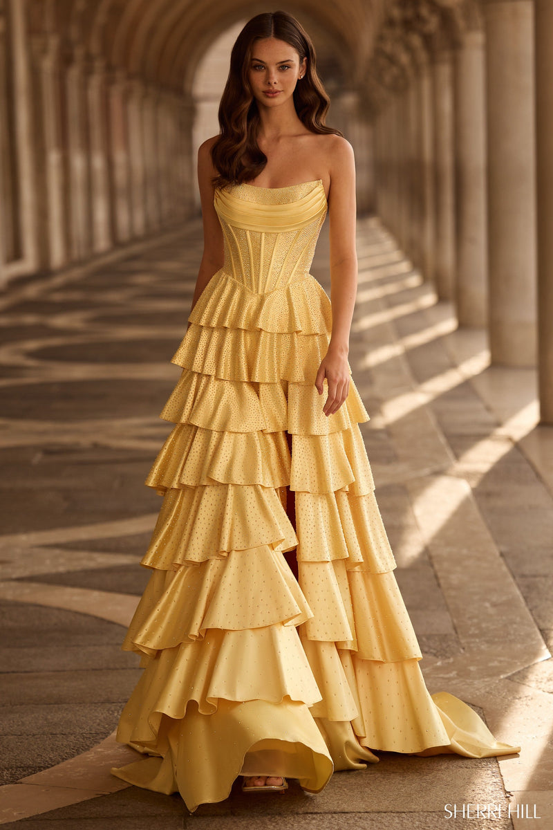 Sherri Hill 57567-yellow-dress-1