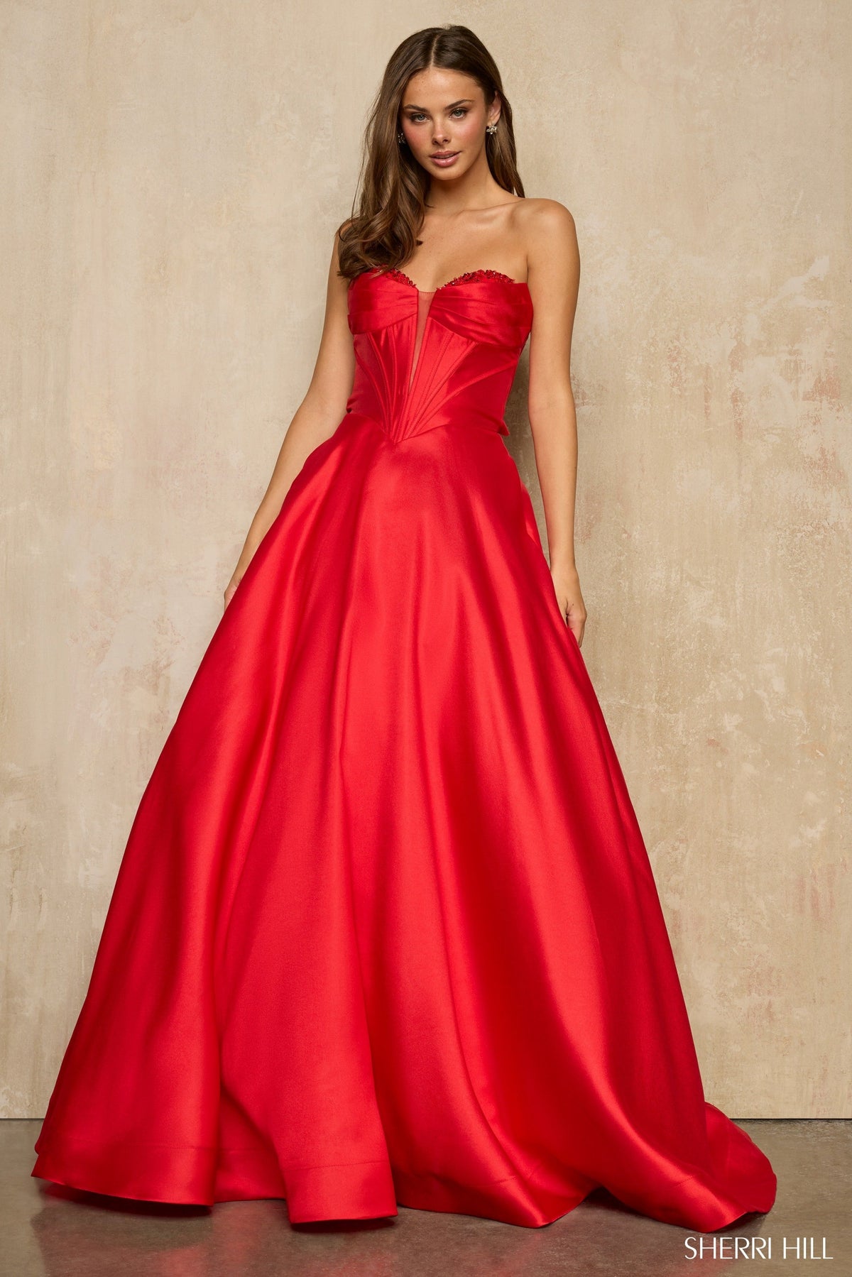 Sherri Hill 57704-red-dress-1