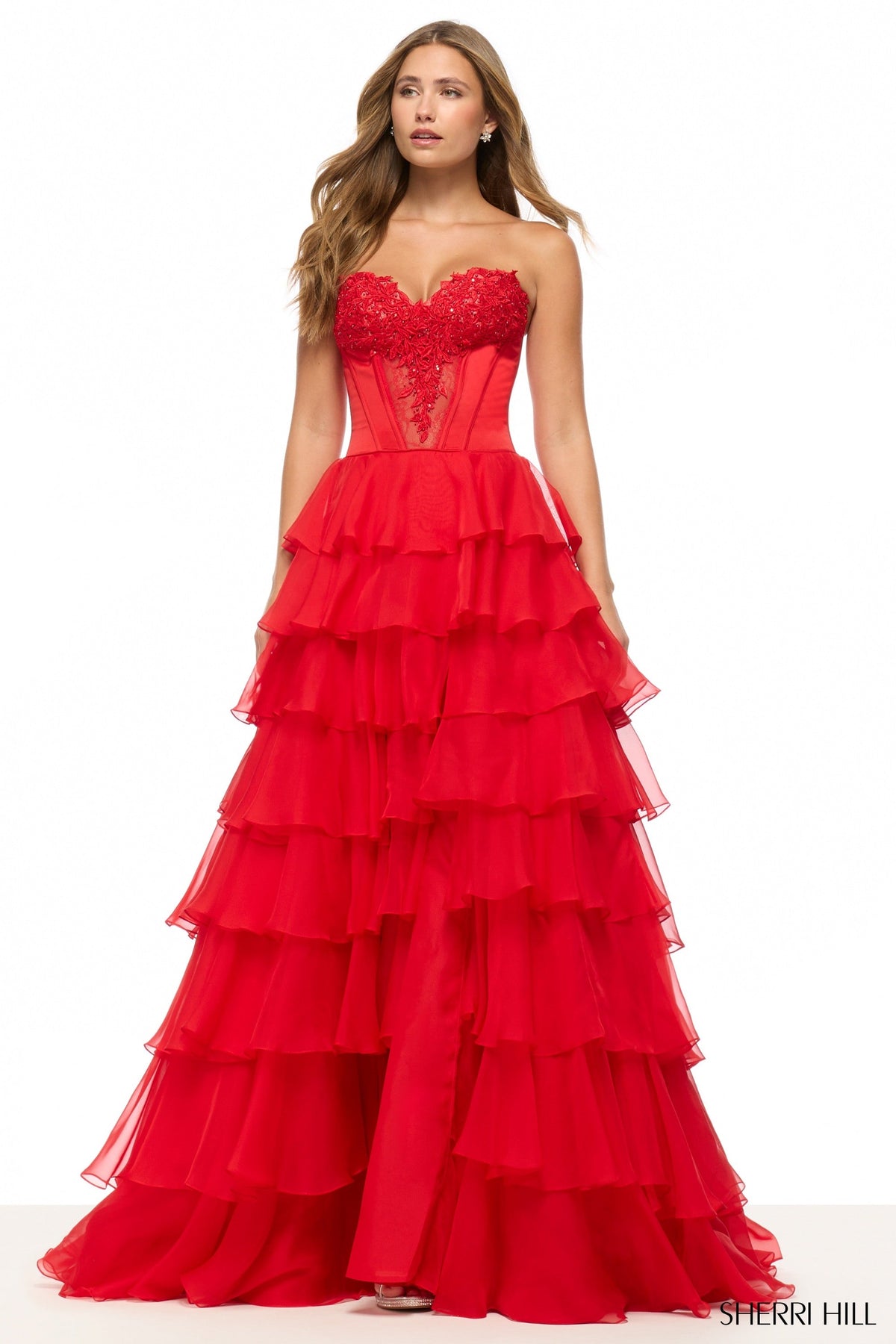 Sherri Hill 57714-red-dress-1