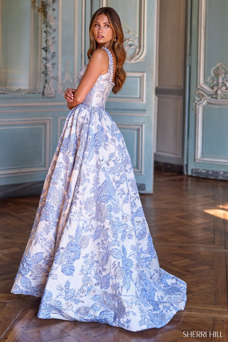 Sherri Hill 57731-ivorylightblue-dress-2
