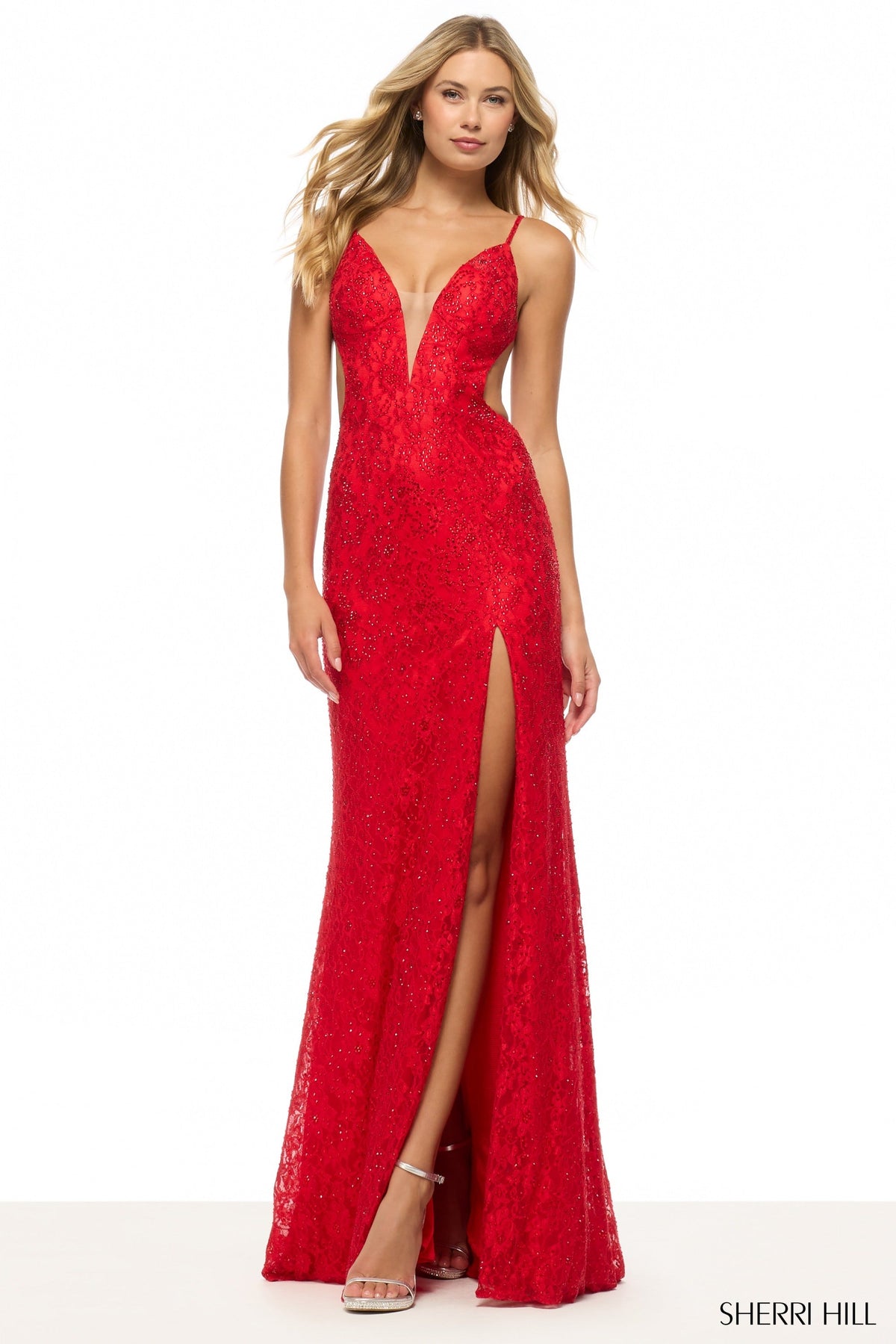 Sherri Hill 57744-red-dress-1