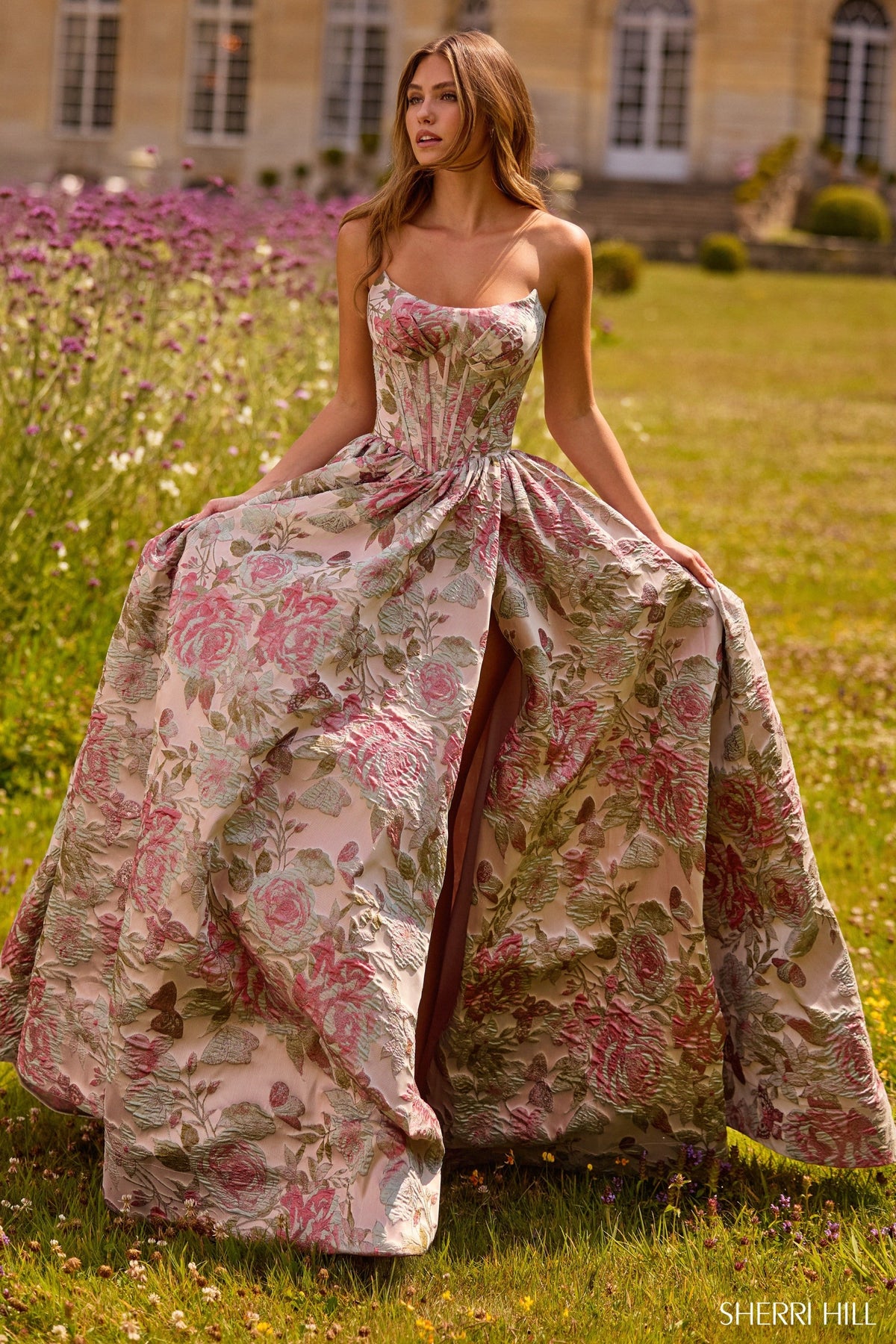 Sherri Hill 57757-nudemulti-dress-33