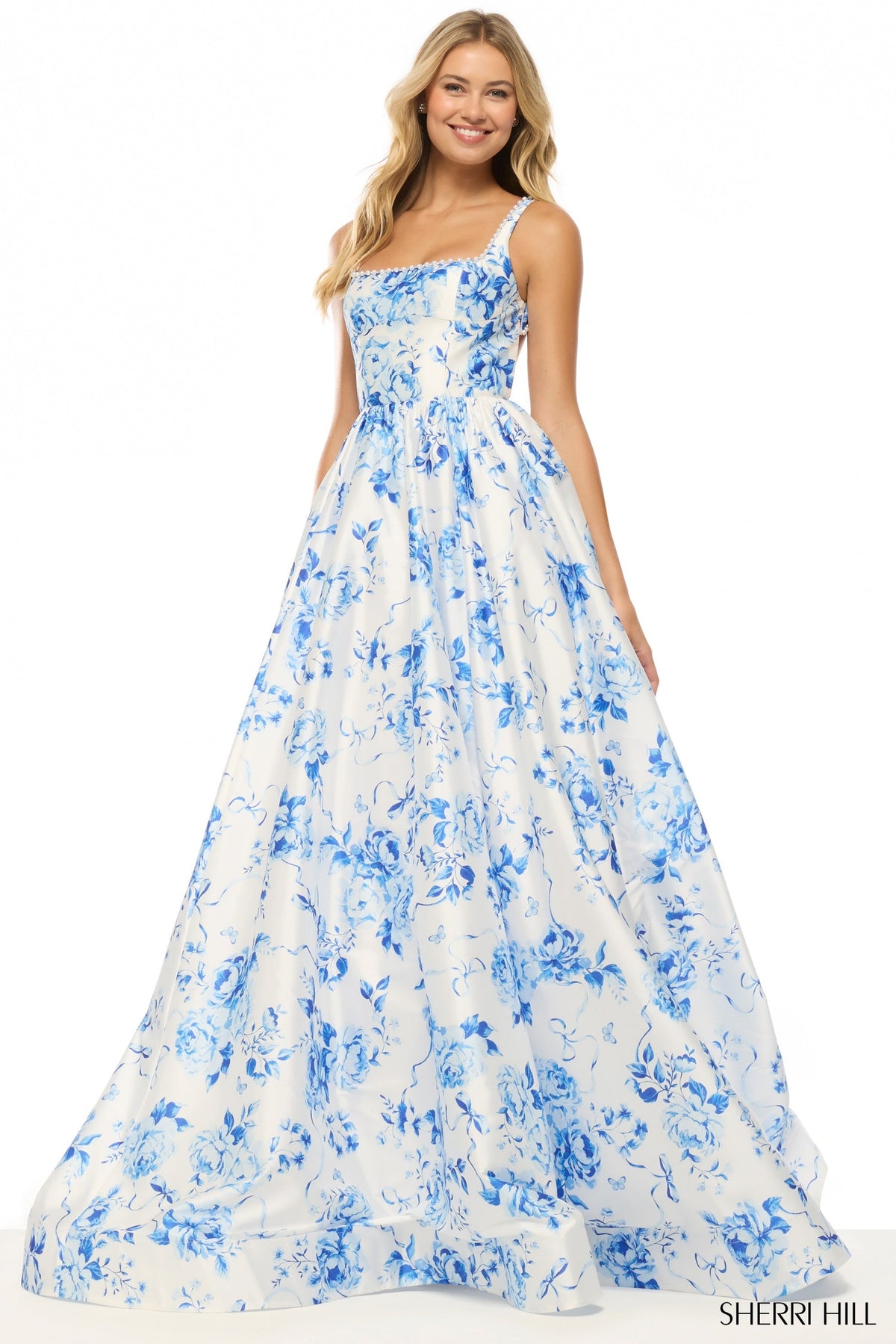 Sherri Hill 57789-ivoryblueprint-dress-2