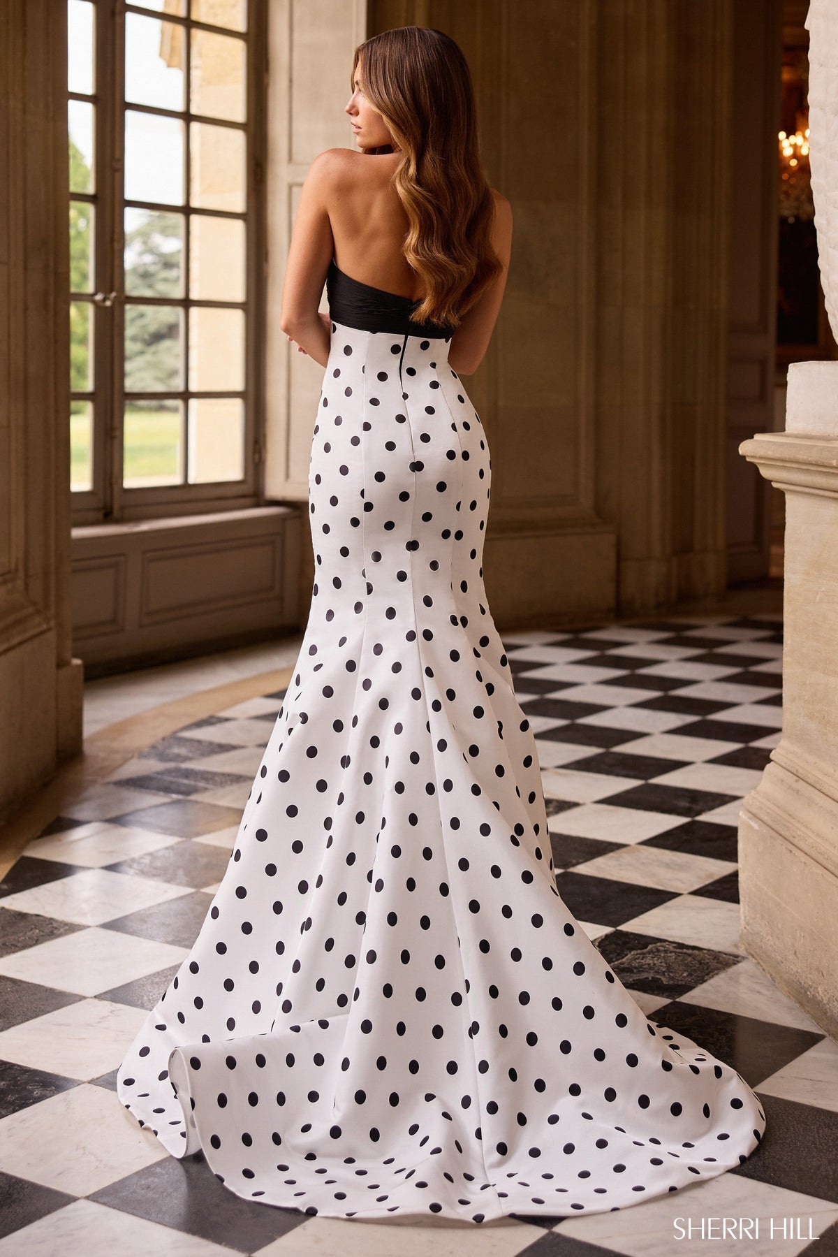 Sherri Hill 57800-ivoryblack-dress-3
