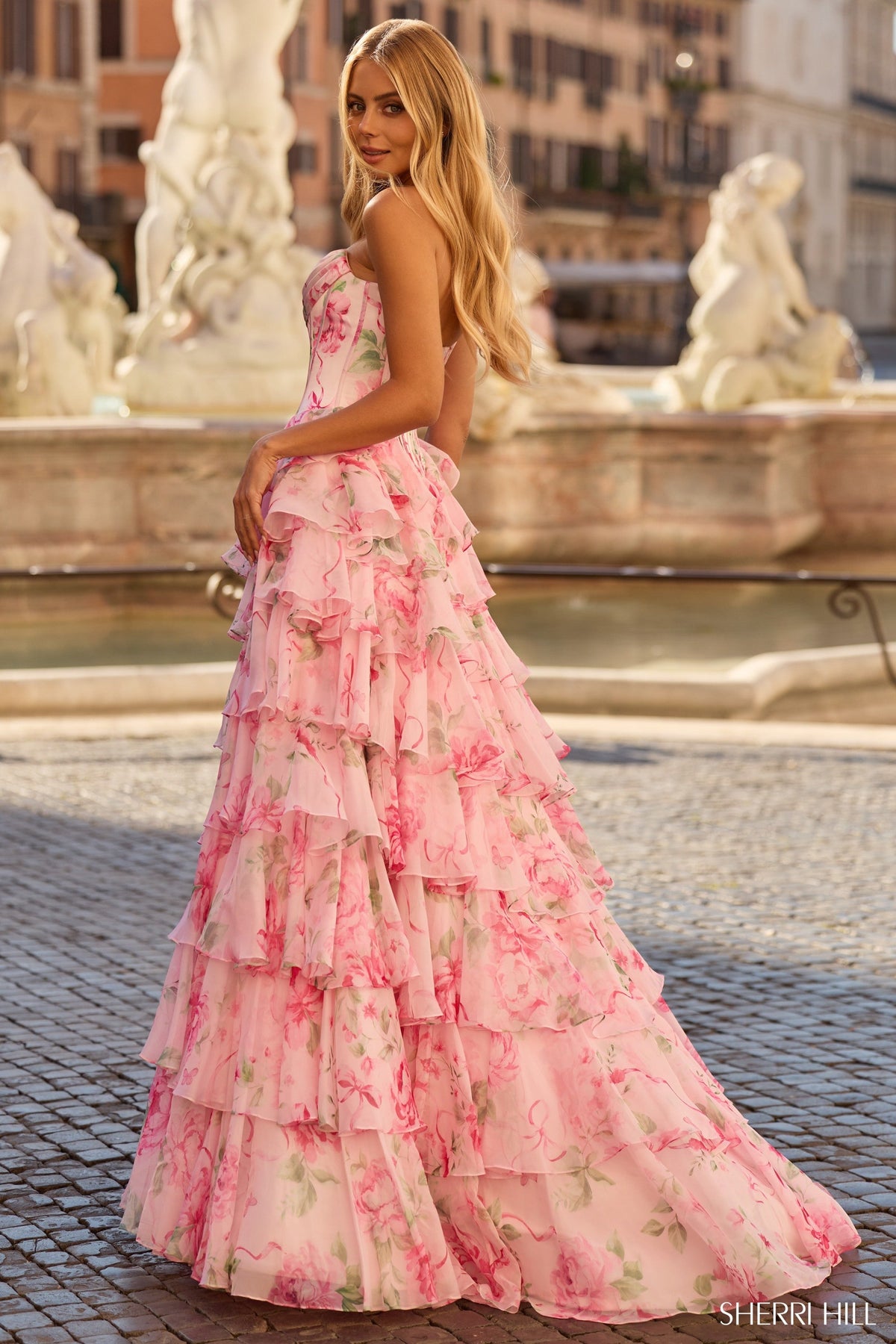 Sherri Hill 57820-pinkprint-dress-3