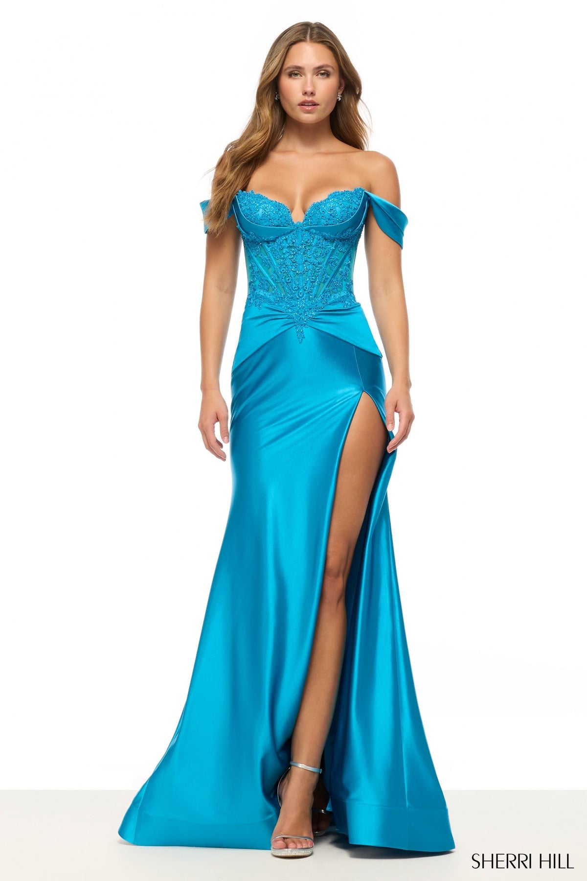 Sherri Hill 57823-peacock-dress-1