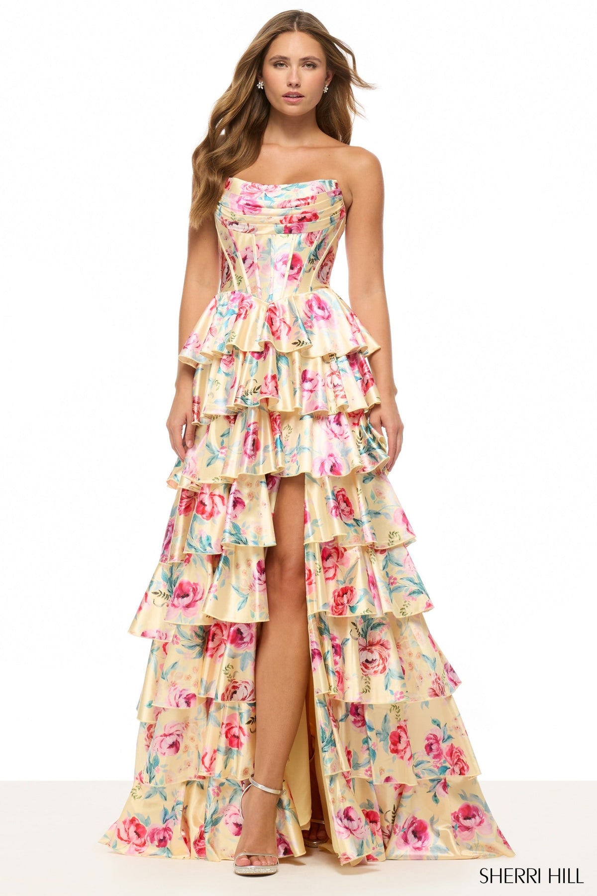 Sherri Hill 57875-yellowmulti-dress-2