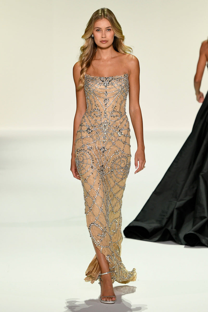 Sherri Hill 67143-nudesilver-dress-1