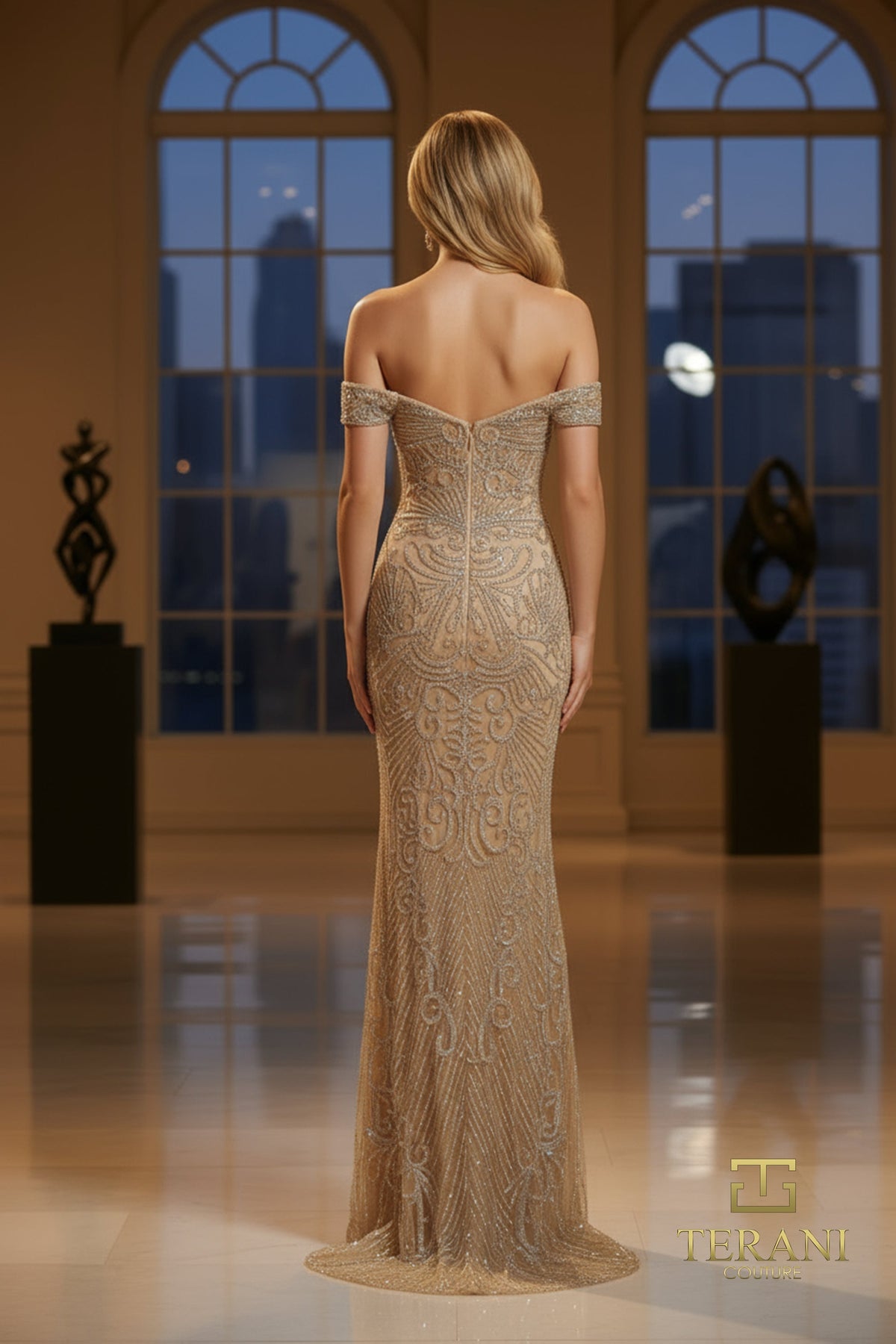 Terani 252GL5208_Silver_Nude_B1