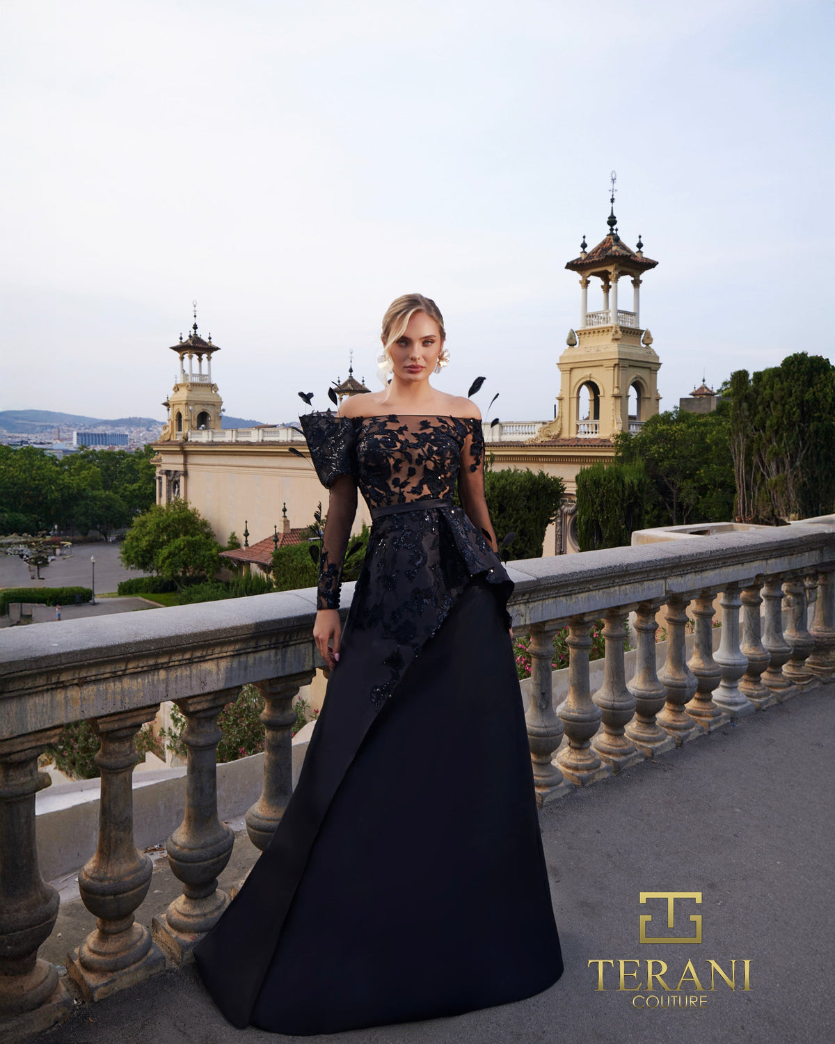 Terani 261M6410_Black_Nude_B1