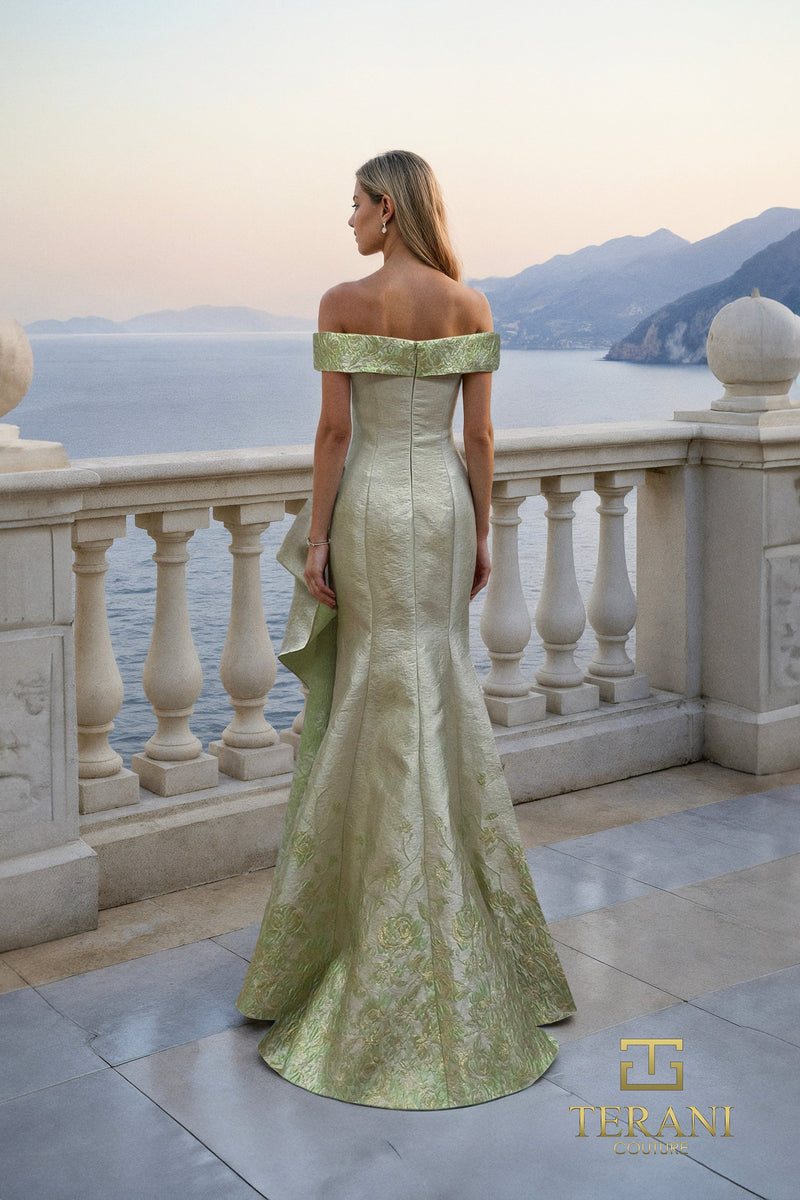 Terani 261M6451_Silver_Green_B1