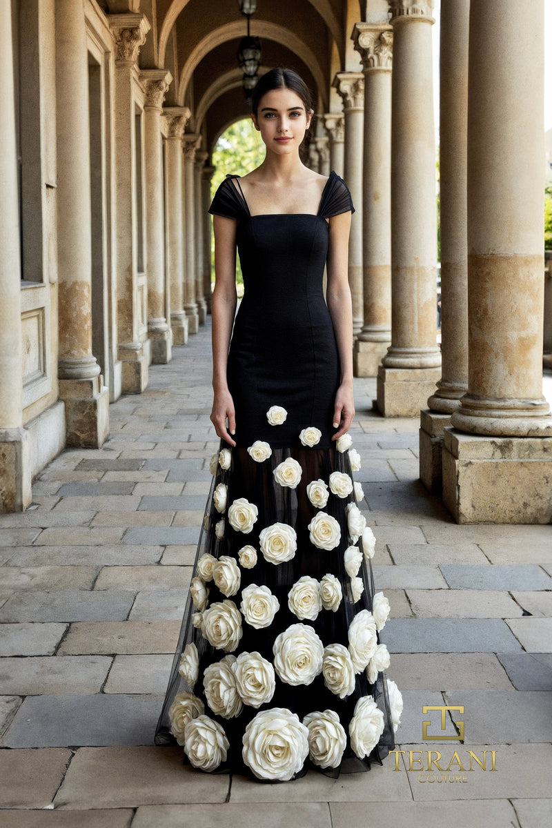 Terani 261P6098_Black_Ivory_F1