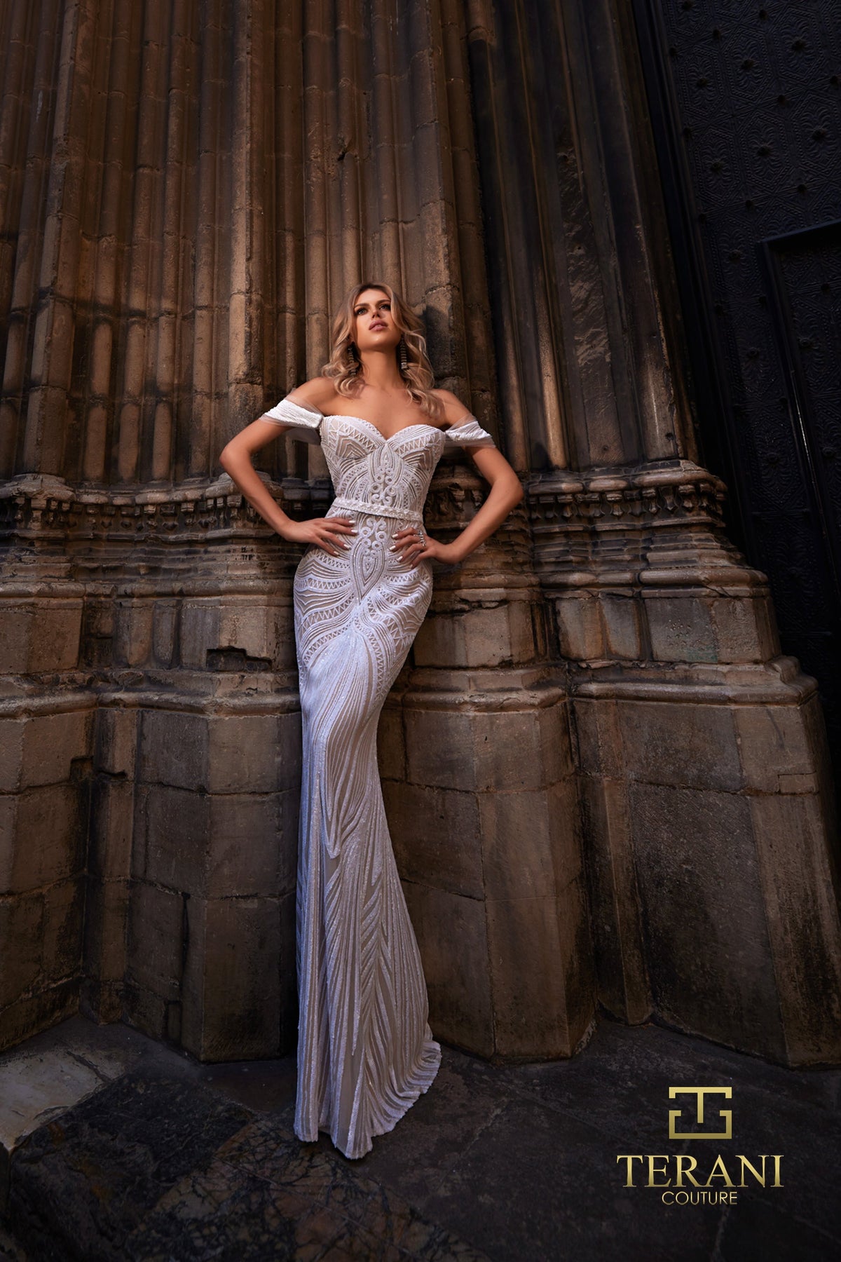 Terani 261P6161_Ivory_Nude_F1